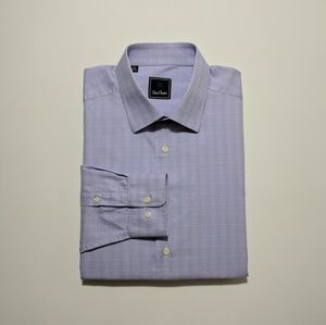 David Donahue Men's Long Sleeve Dress Shirt XL